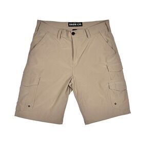 Iron Flex Cargo Shorts Men's Size 34 Outdoor Hiking Fishing Outterwear Quick Dry